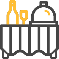 Icon for executive catering service